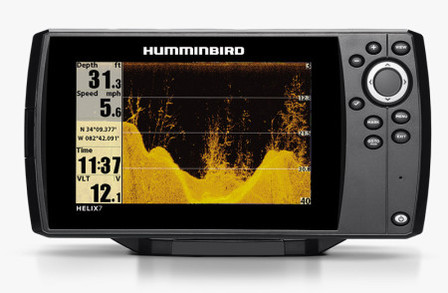 Humminbird 7 Helix DI GPS W/Nav Gold Chart